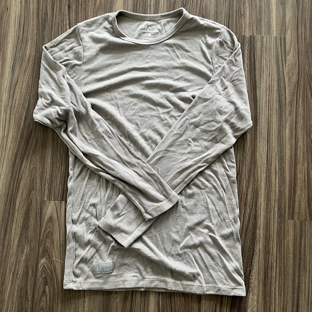 SET long sleeve in stone